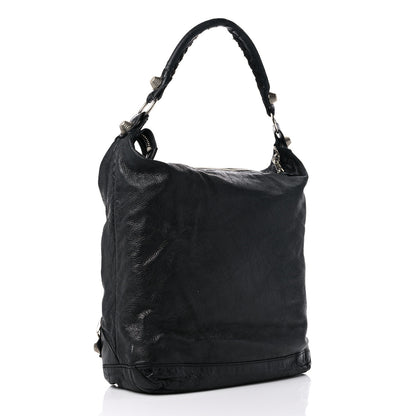 Balenciaga Chevre Giant 21 Silver Hardware Day Hobo Black 3 of 18