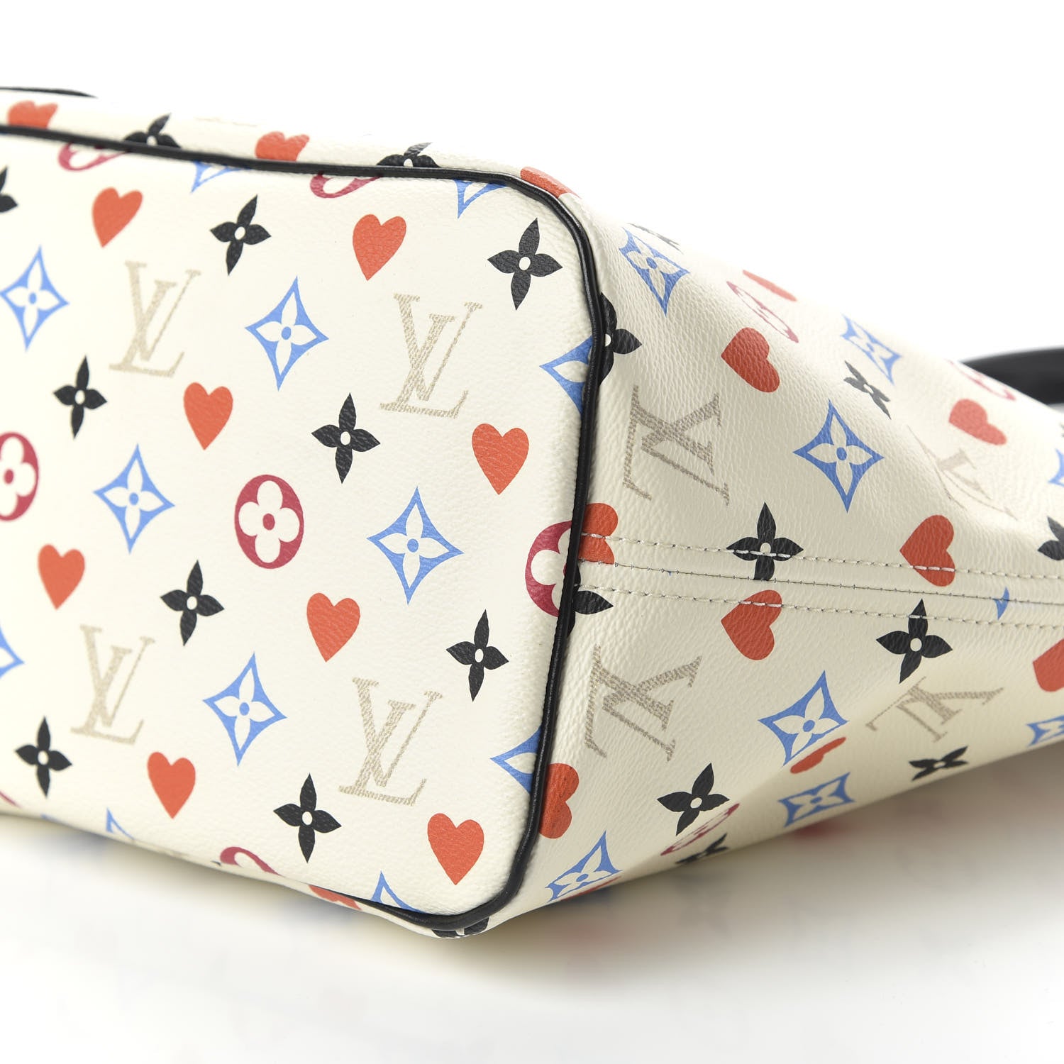 Louis Vuitton Game On Neverfull MM White 7 of 11