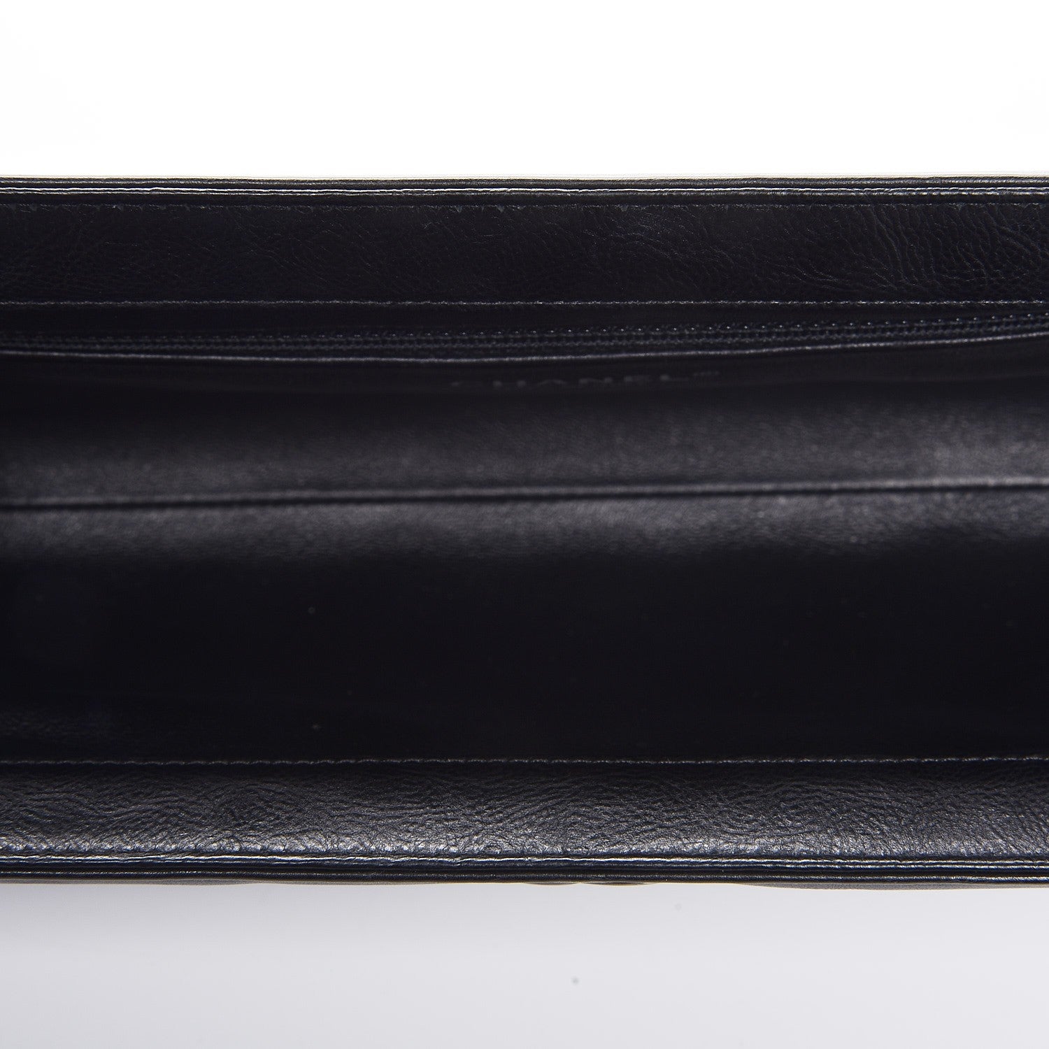 Chanel Crumpled Calfskin Quilted Clutch So Black 5 of 7