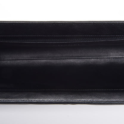 Chanel Crumpled Calfskin Quilted Clutch So Black 5 of 7