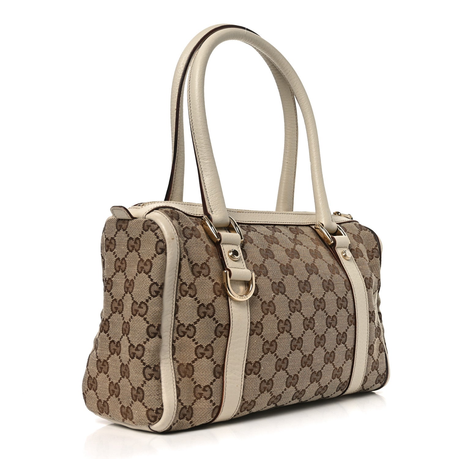 Gucci Monogram Small Abbey Boston Off White 3 of 10