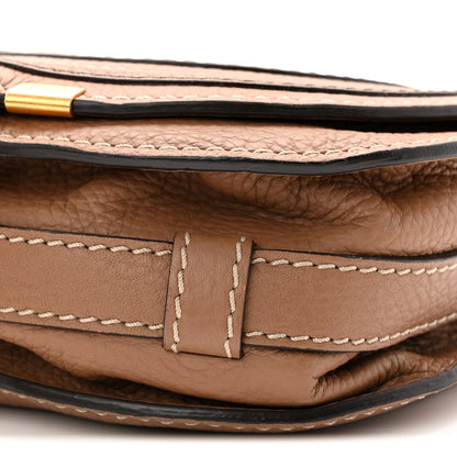 Chloe Calfskin Mini Marcie Round Crossbody Bag Nut 10 of 10