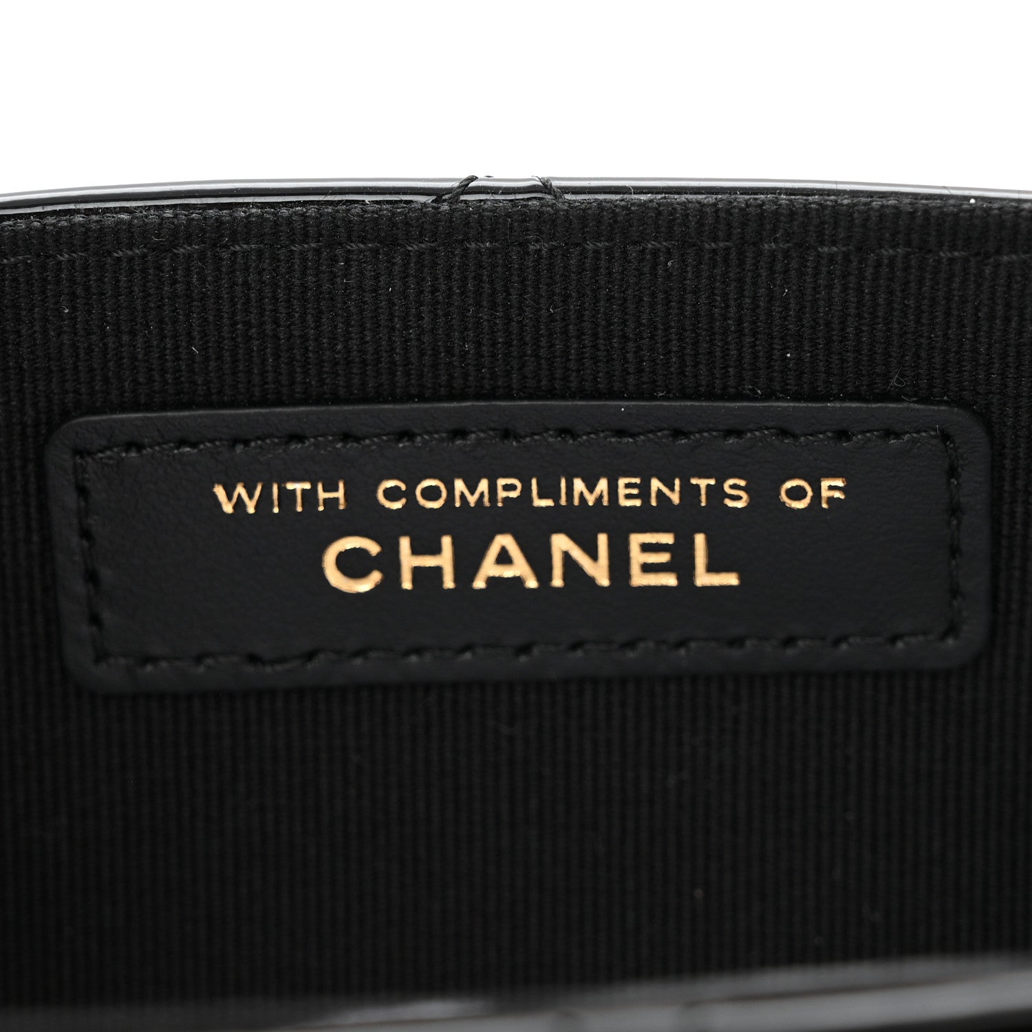 Chanel Patent Calfskin Quilted Mini Clutch Black 7 of 13