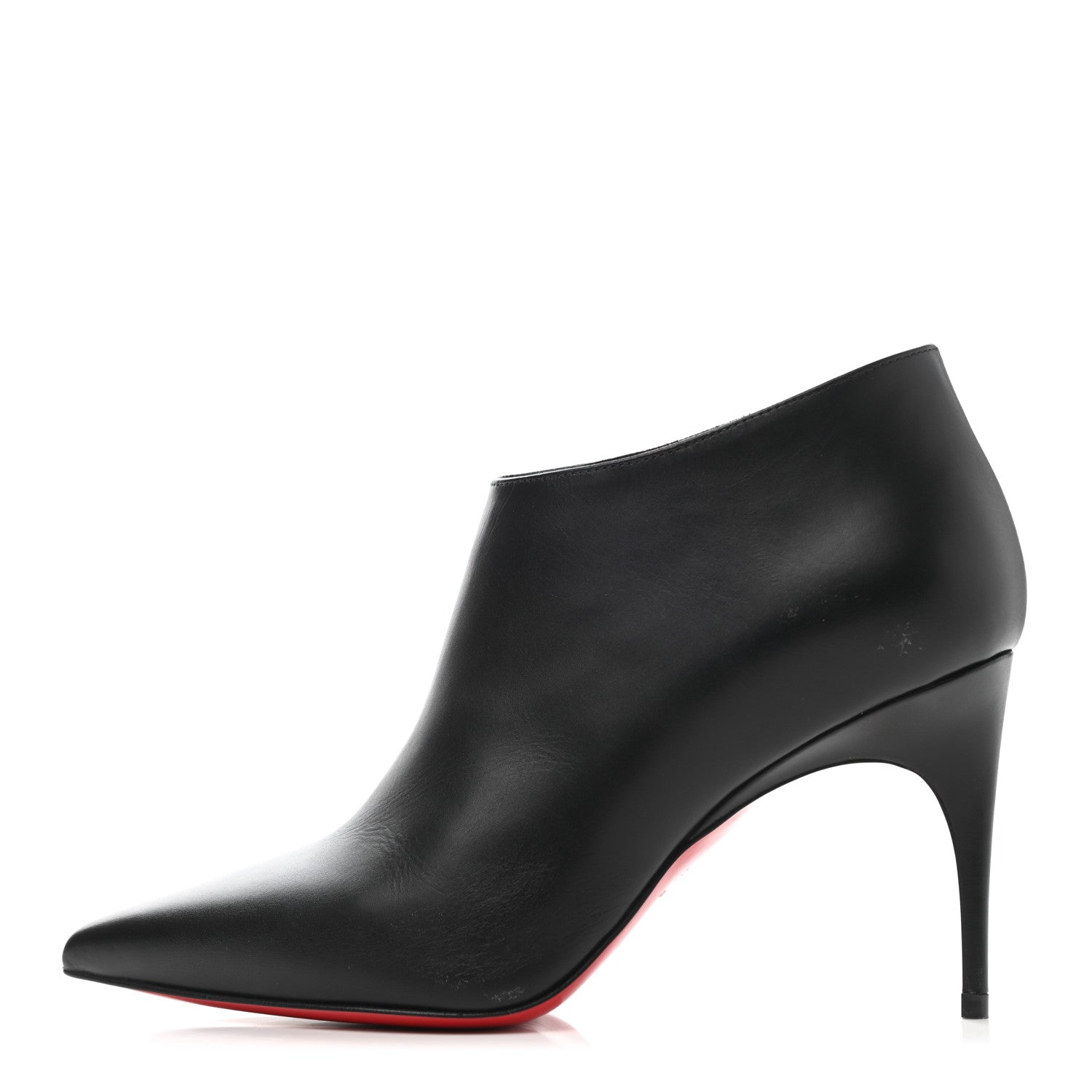 Christian Louboutin Calfskin Gorgona 85 Ankle Boots 36 Black 1 of 10