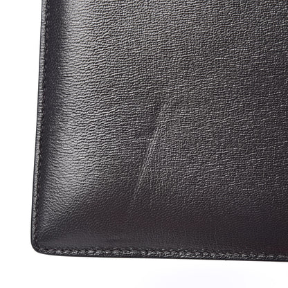 Celine Patina Box Calfskin Medium Clasp Bag Grey 12 of 13