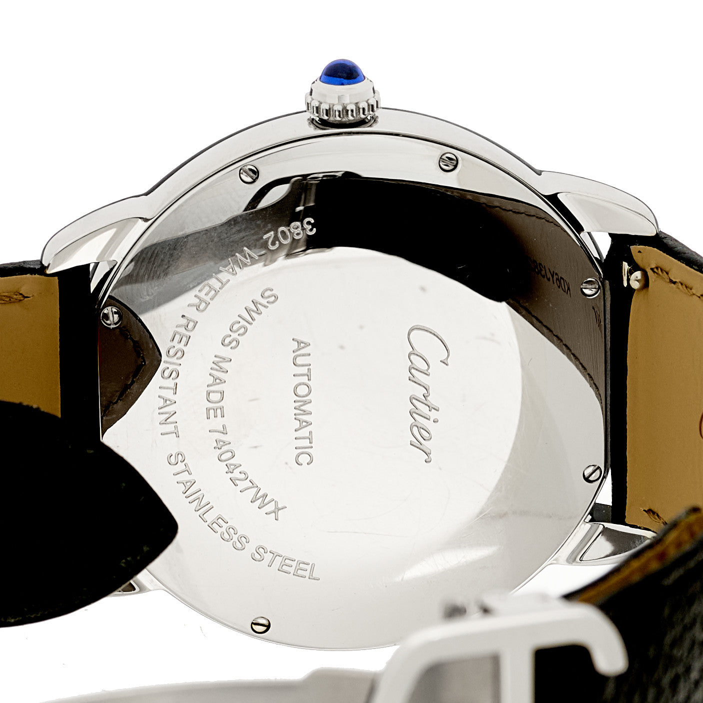 Stainless Steel Calfskin 42mm Ronde Solo Automatic Watch