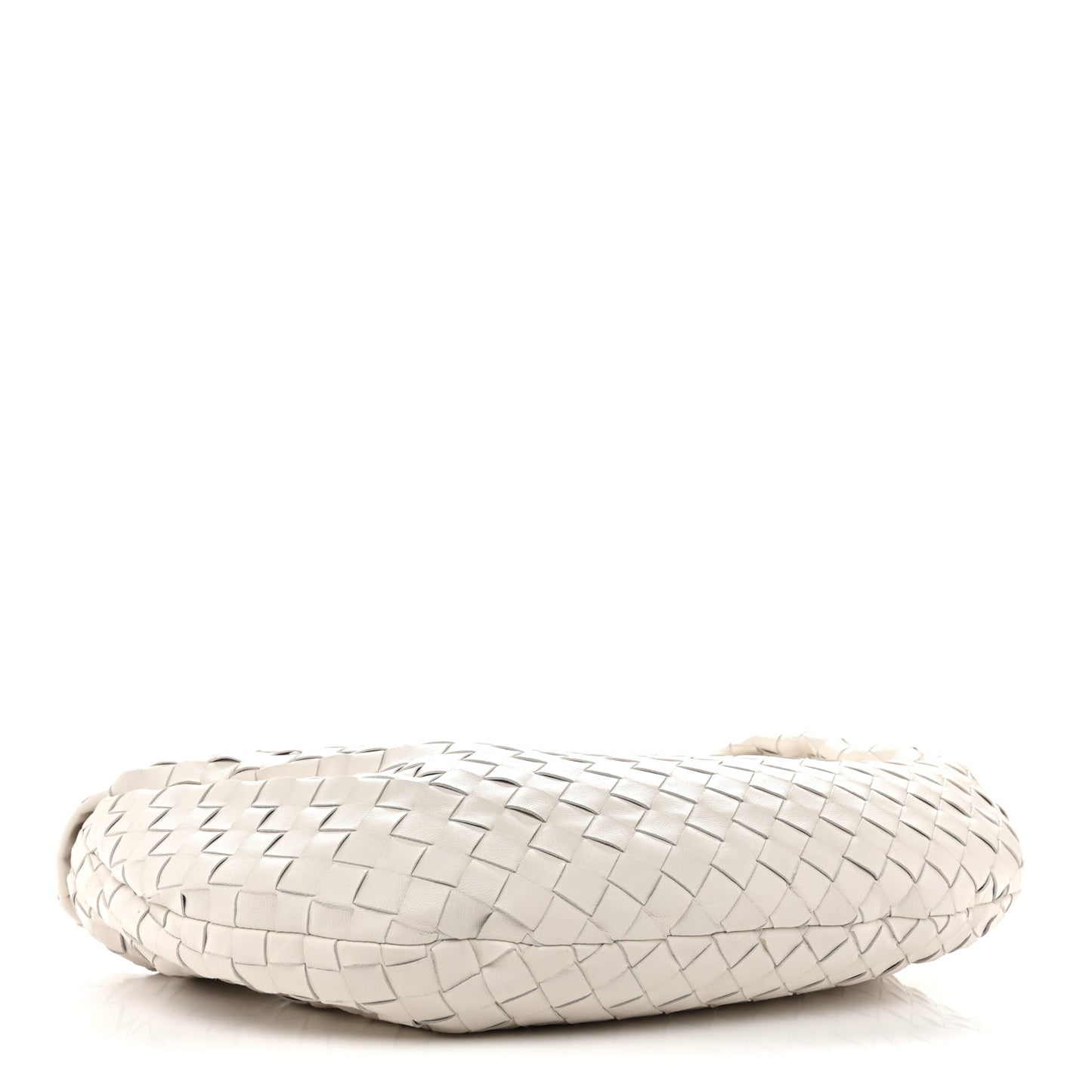 Nappa Intrecciato Small Jodie Hobo White