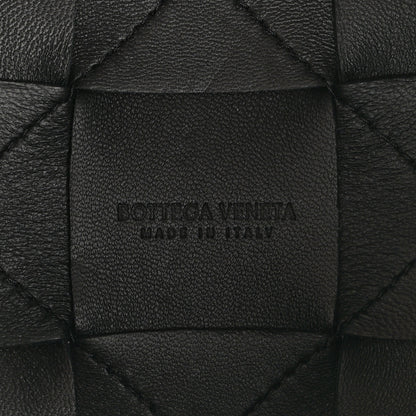 Bottega Veneta Nappa Maxi Intrecciato Daisy Print Small Cassette Bucket Bag Black White Yellow 6 of 10