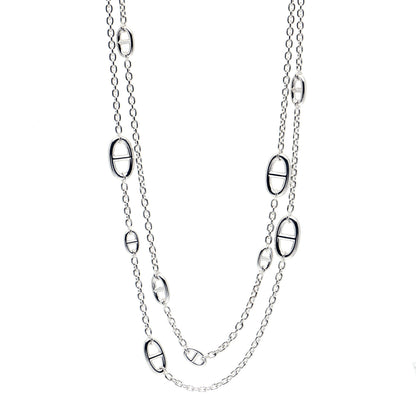 Hermes Sterling Silver Farandole Necklace 120 1 of 6