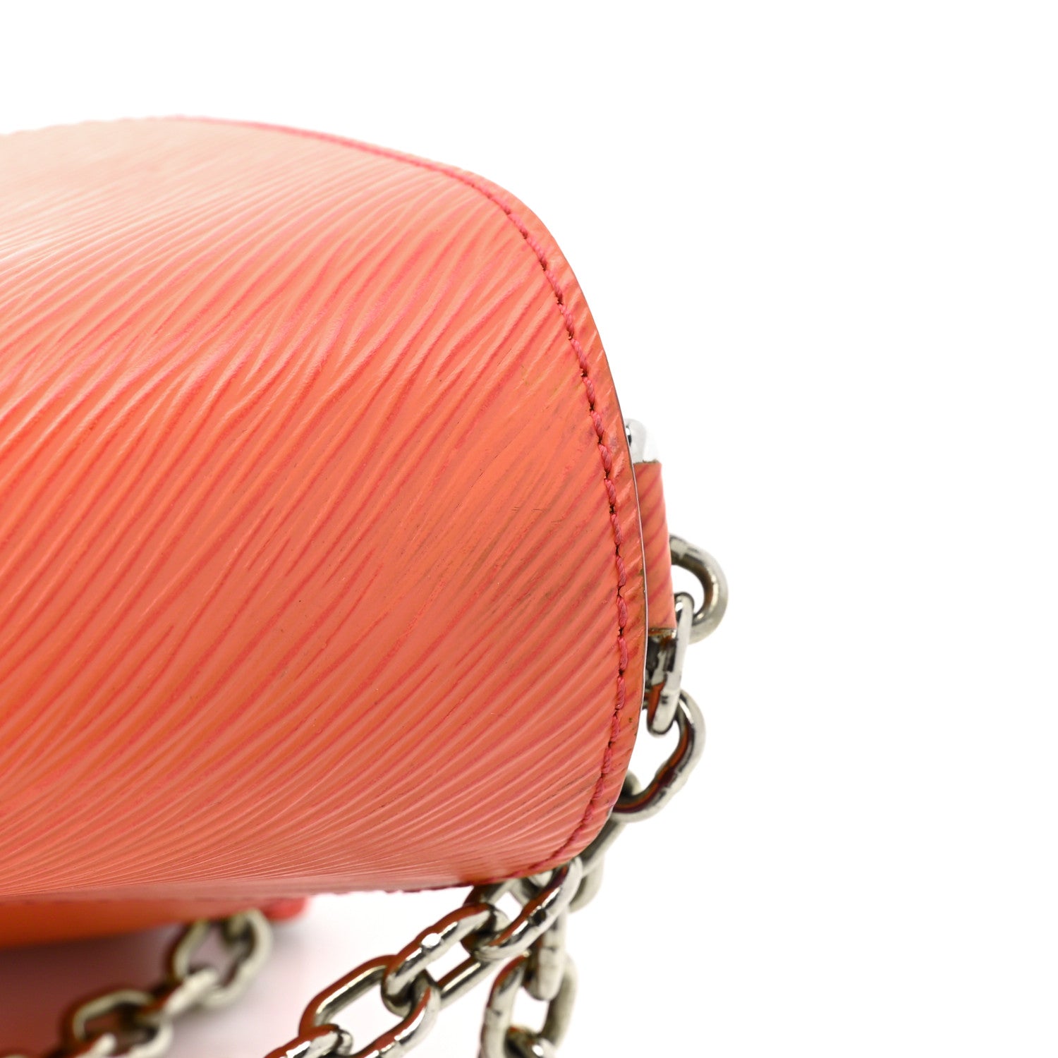 Louis Vuitton Epi Twist Shoulder Bag MM Coral 20 of 21