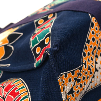 Hermes Canvas The Savana Dance Beach Bag 11 of 14