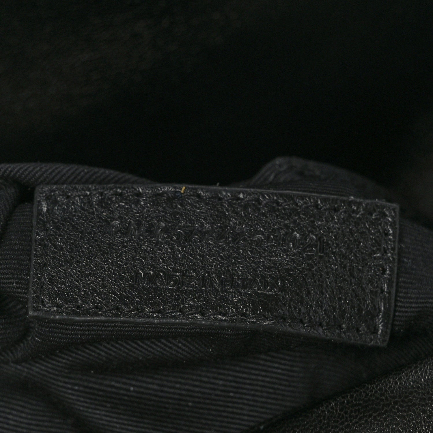 Saint Laurent Lambskin Quilted Monogram Monochrome Medium Loulou Puffer Chain Satchel Black 4 of 8
