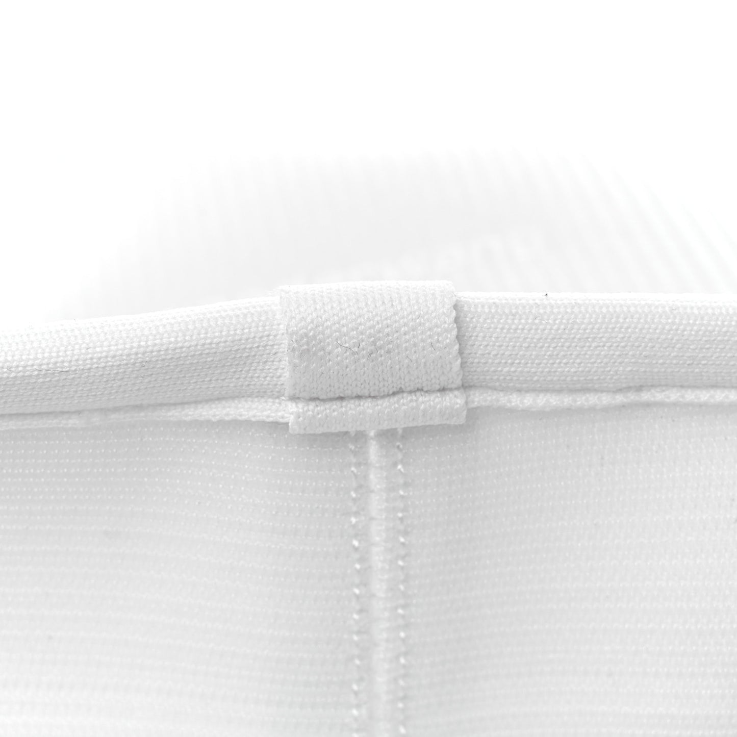 Ribbed Knit Small Ryan Bag White