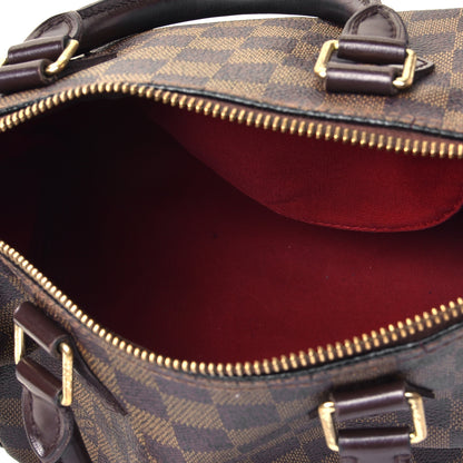 Louis Vuitton Damier Ebene Speedy 25 4 of 6
