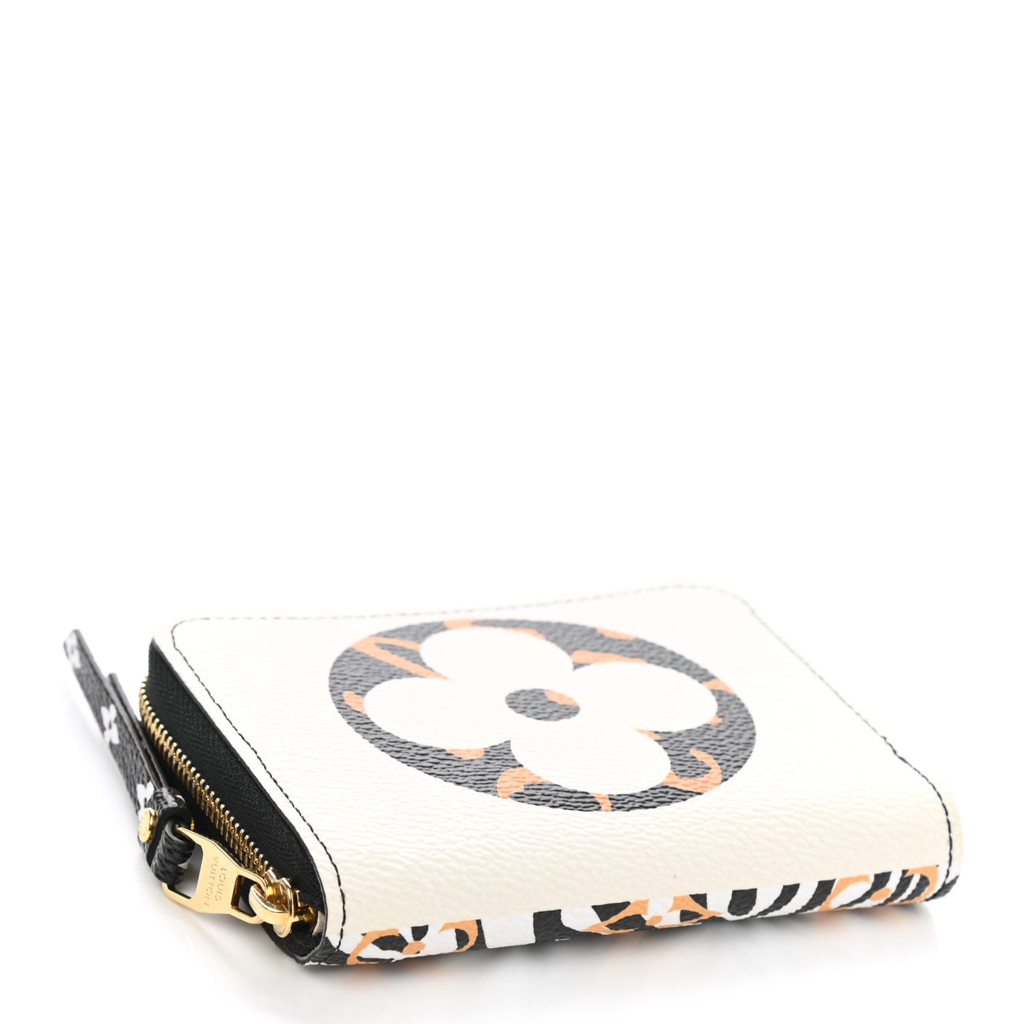 Monogram Giant Jungle Zippy Coin Purse Ivory