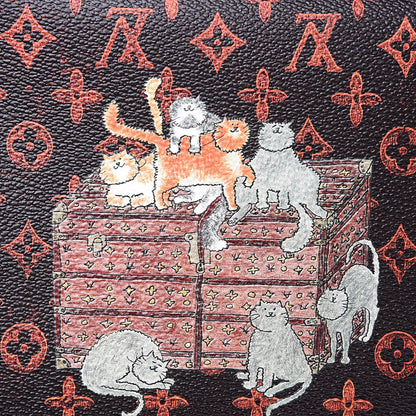 Louis Vuitton Catogram Large Kirigami Pochette Marron 7 of 7