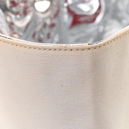 Chanel Canvas Foil N°5 Shopping Tote Beige 14 of 15