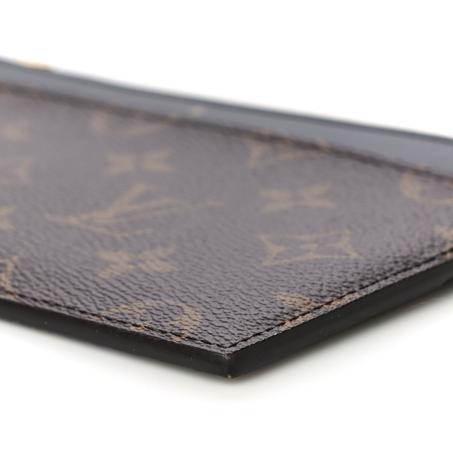 Monogram Slim Purse Black