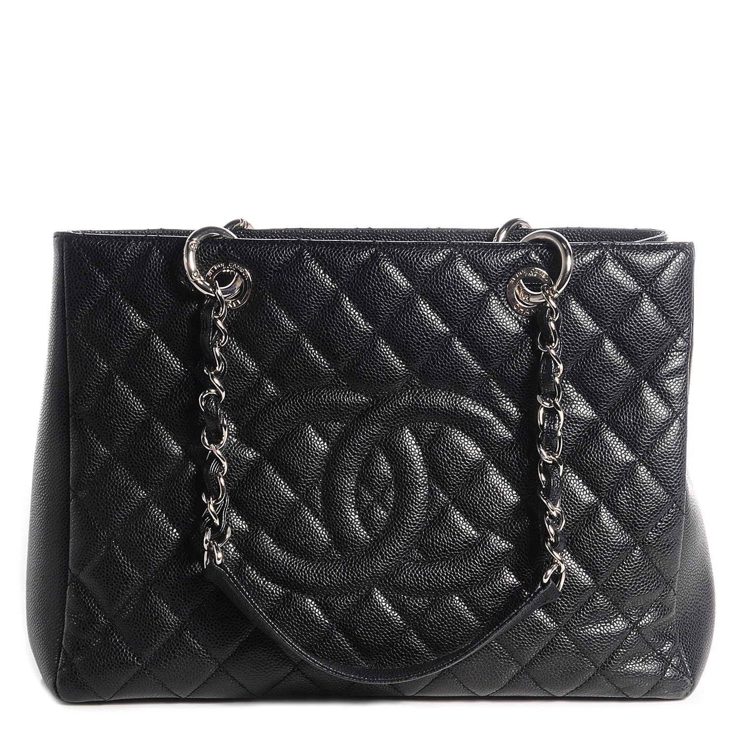 Chanel Caviar Grand Shopping Tote GST Black 1 of 7
