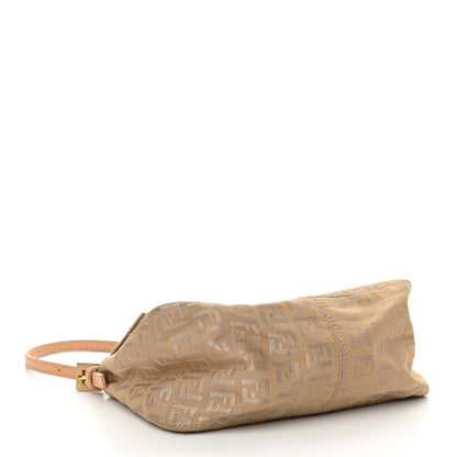 Fendi Zucchino Mini Mama Baguette Beige Gold 4 of 11