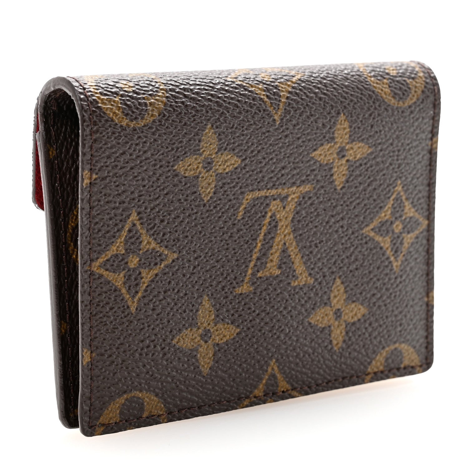 Louis Vuitton Monogram Compact Marie Wallet Rouge 3 of 6