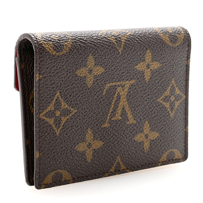Louis Vuitton Monogram Compact Marie Wallet Rouge 3 of 6