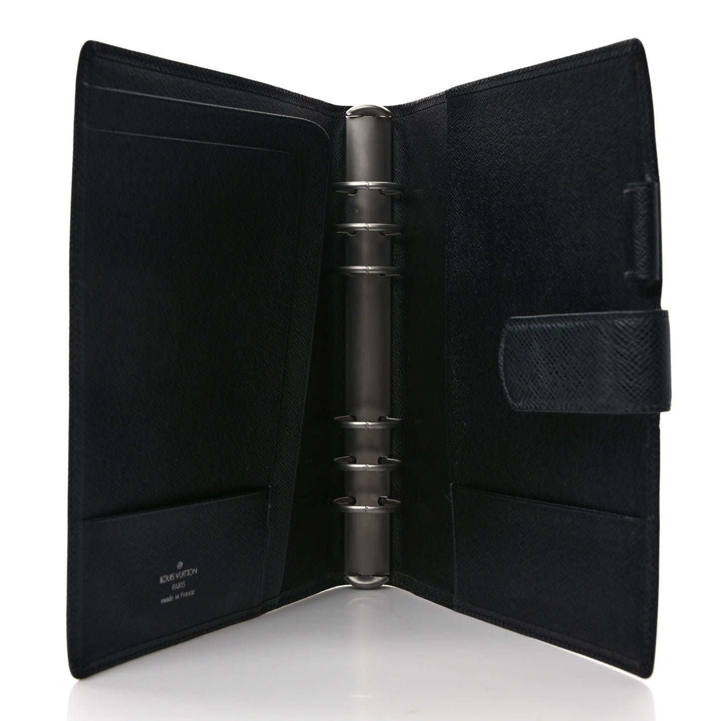 Taiga Large Ring Agenda Cover Ardoise