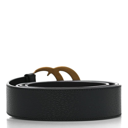 Gucci Textured Calfskin Double G 40mm Belt 115 46 Black 2 of 6