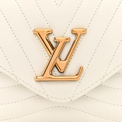 Louis Vuitton Calfskin New Wave Multi Pochette Snow 8 of 13