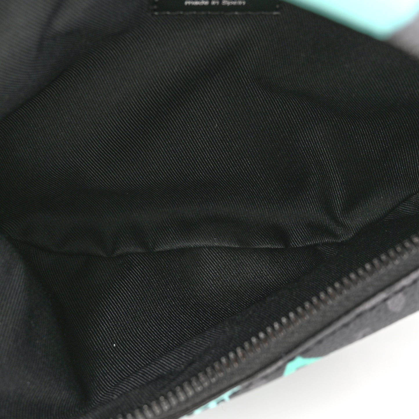 Monogram Eclipse LV Graffiti Discovery Bumbag Green Lights