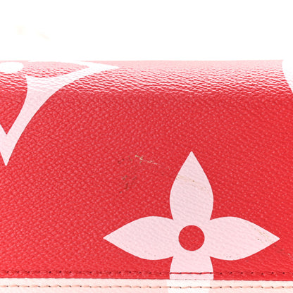 Louis Vuitton Monogram Giant Onthego GM Rouge Rose 10 of 14