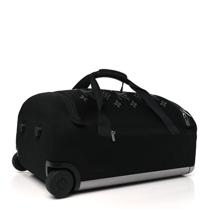 Louis Vuitton Knit Monogram Eclipse Horizon Soft Duffle 55 3 of 11