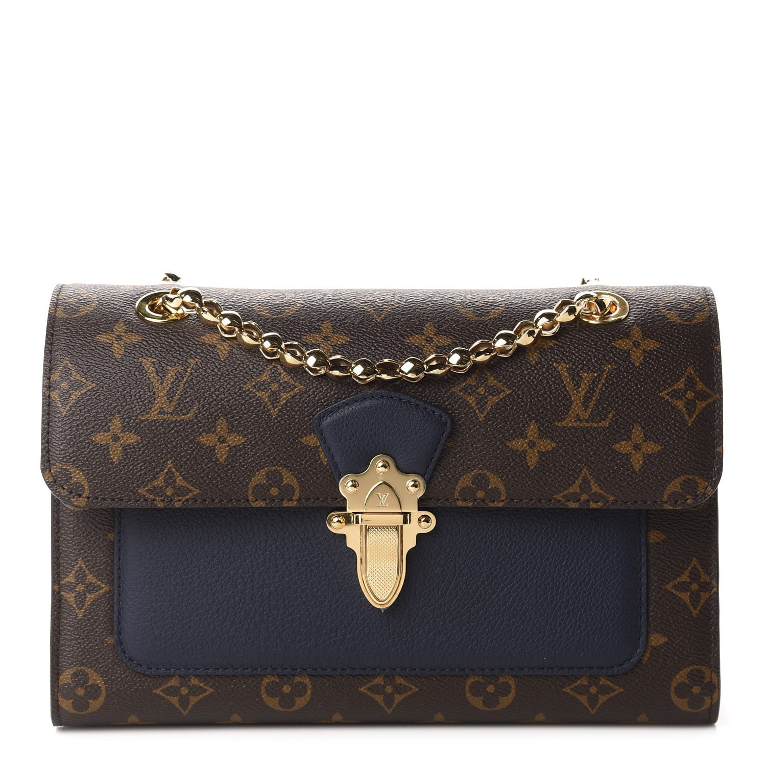 Louis Vuitton Monogram Victoire Blue Marine 1 of 11