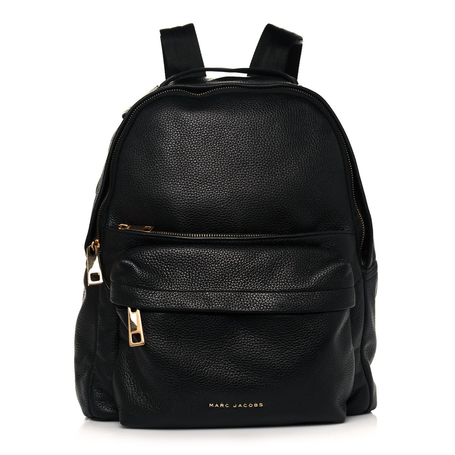 Pebbled Calfskin Varsity Backpack Black
