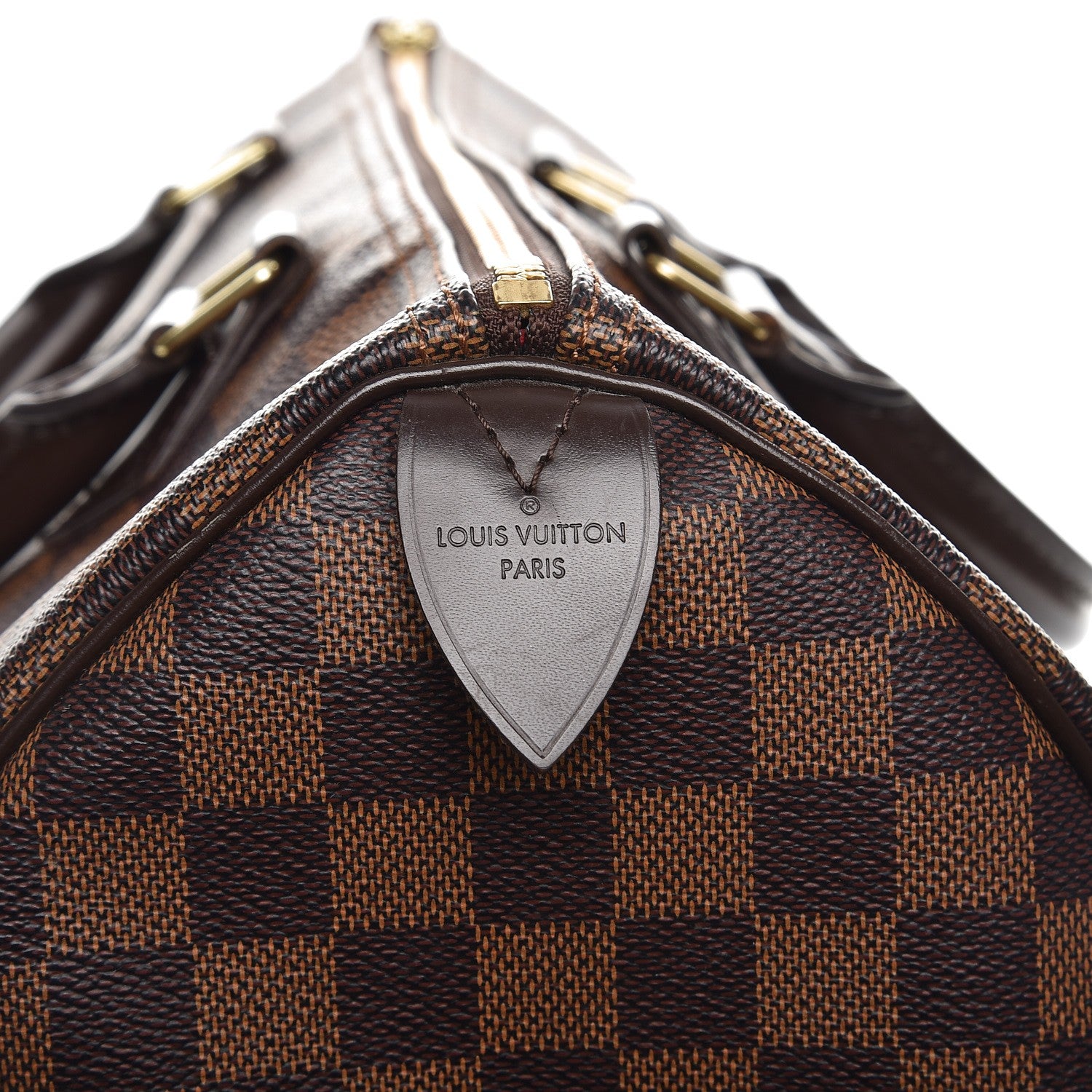 Louis Vuitton Damier Ebene Speedy 35 9 of 14