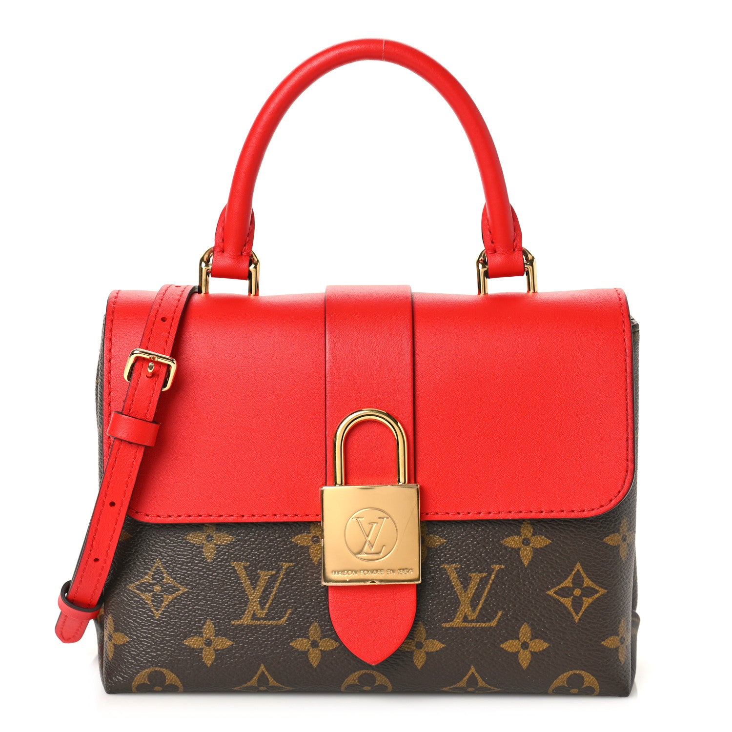Louis Vuitton Monogram Locky BB Coquelicot 1 of 8