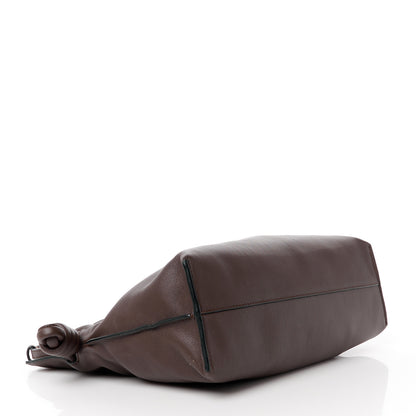 Loewe Nappa Medium Flamenco Knot Bag Chocolate 4 of 10