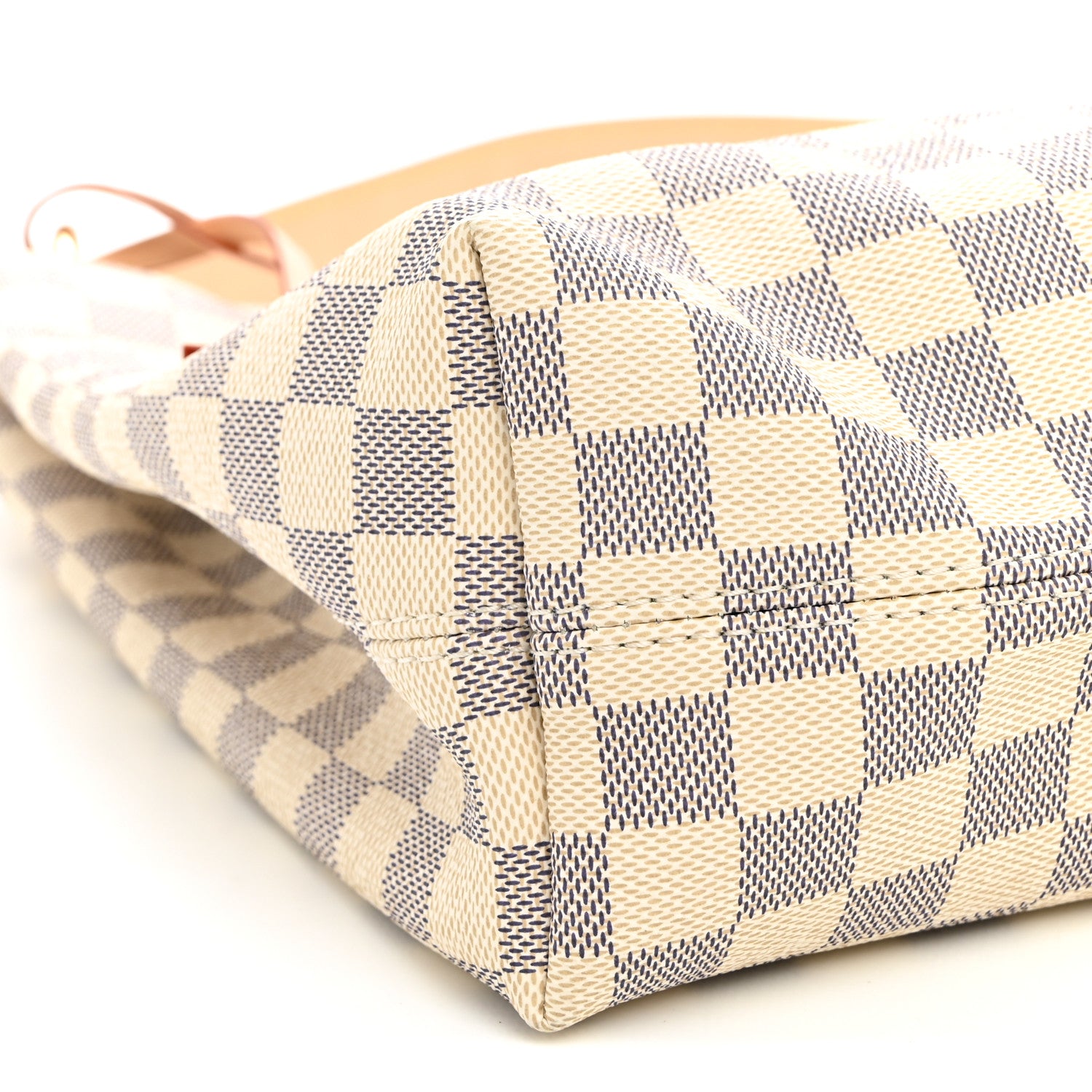 Louis Vuitton Damier Azur Graceful PM Rose Ballerine 8 of 9