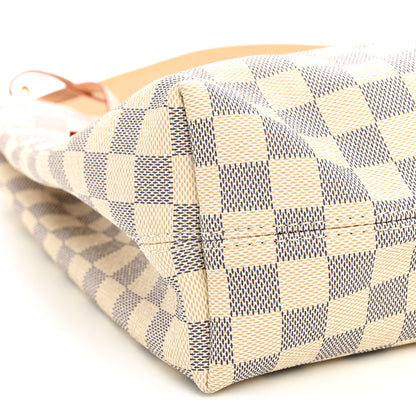 Louis Vuitton Damier Azur Graceful PM Rose Ballerine 8 of 9