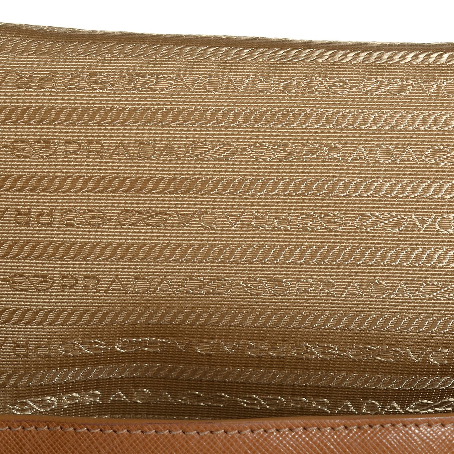 Saffiano Lux Large Tote Caramel