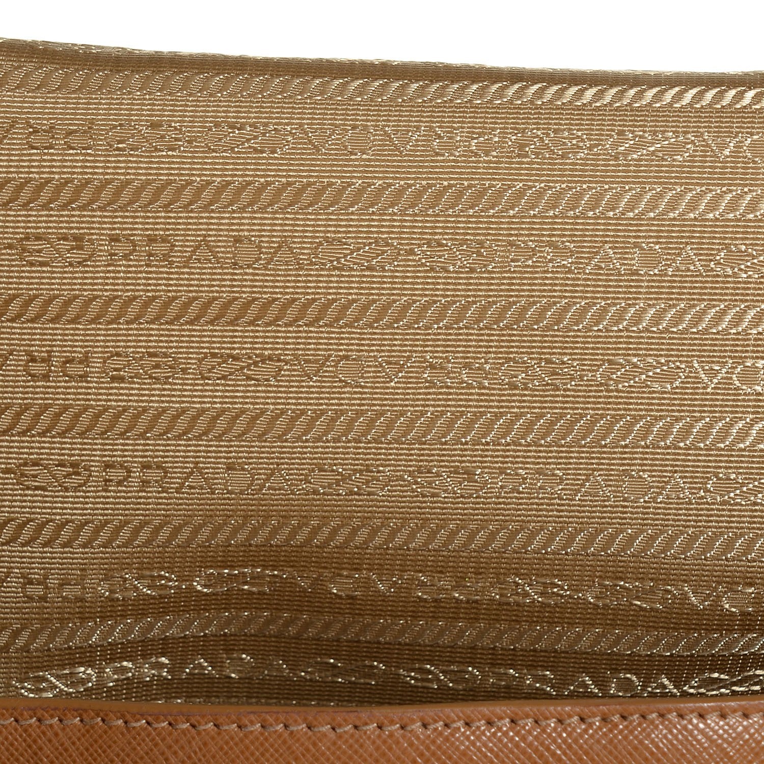Prada Saffiano Lux Large Tote Caramel 10 of 11