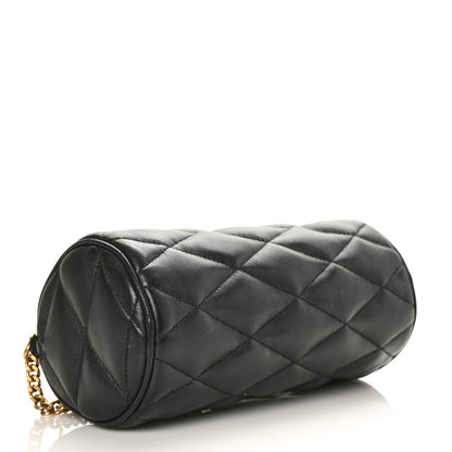 Saint Laurent Lambskin Monogram Mini Sade Tube Bag Black 4 of 6