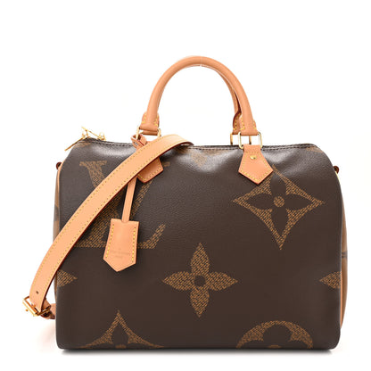 Louis Vuitton Reverse Monogram Giant Speedy Bandouliere 30 1 of 11