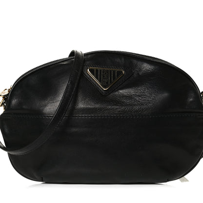 Fendi Calfskin Crossbody Bag Black 6 of 14