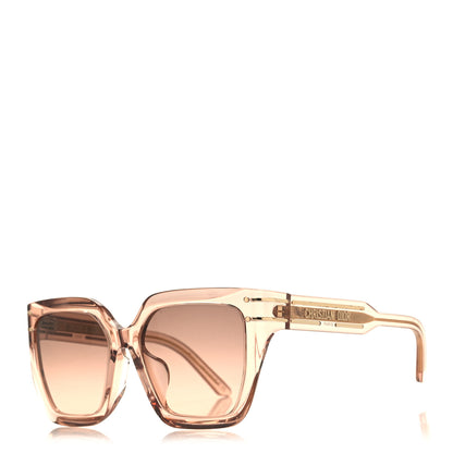 Christian Dior Acetate Diorsignature S10F Square Sunglasses Transparent Pink 1 of 9