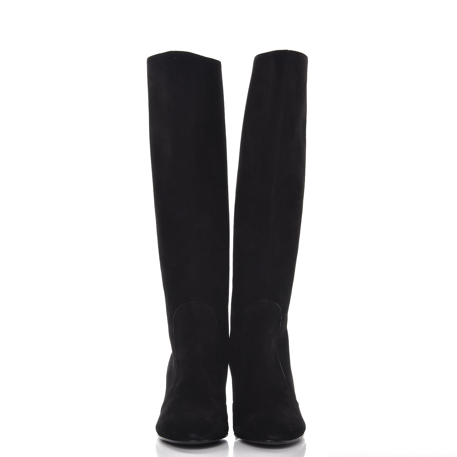 Louis Vuitton Suede Masterclass High Boots 38 Black 2 of 10