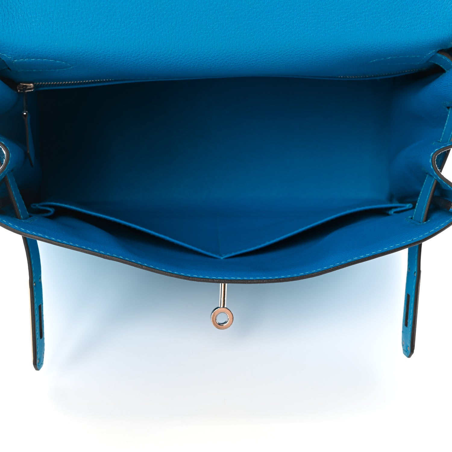 Hermes Evercolor Kelly Retourne 28 Bleu Hydra 4 of 10