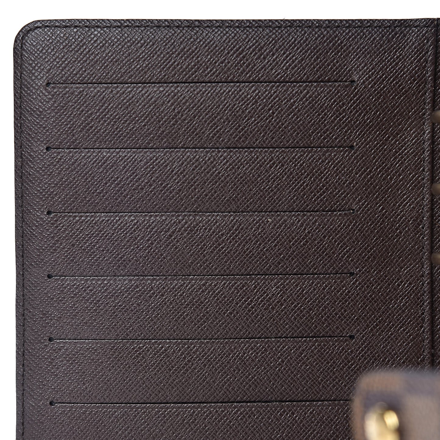 Damier Ebene Medium Ring Agenda Cover