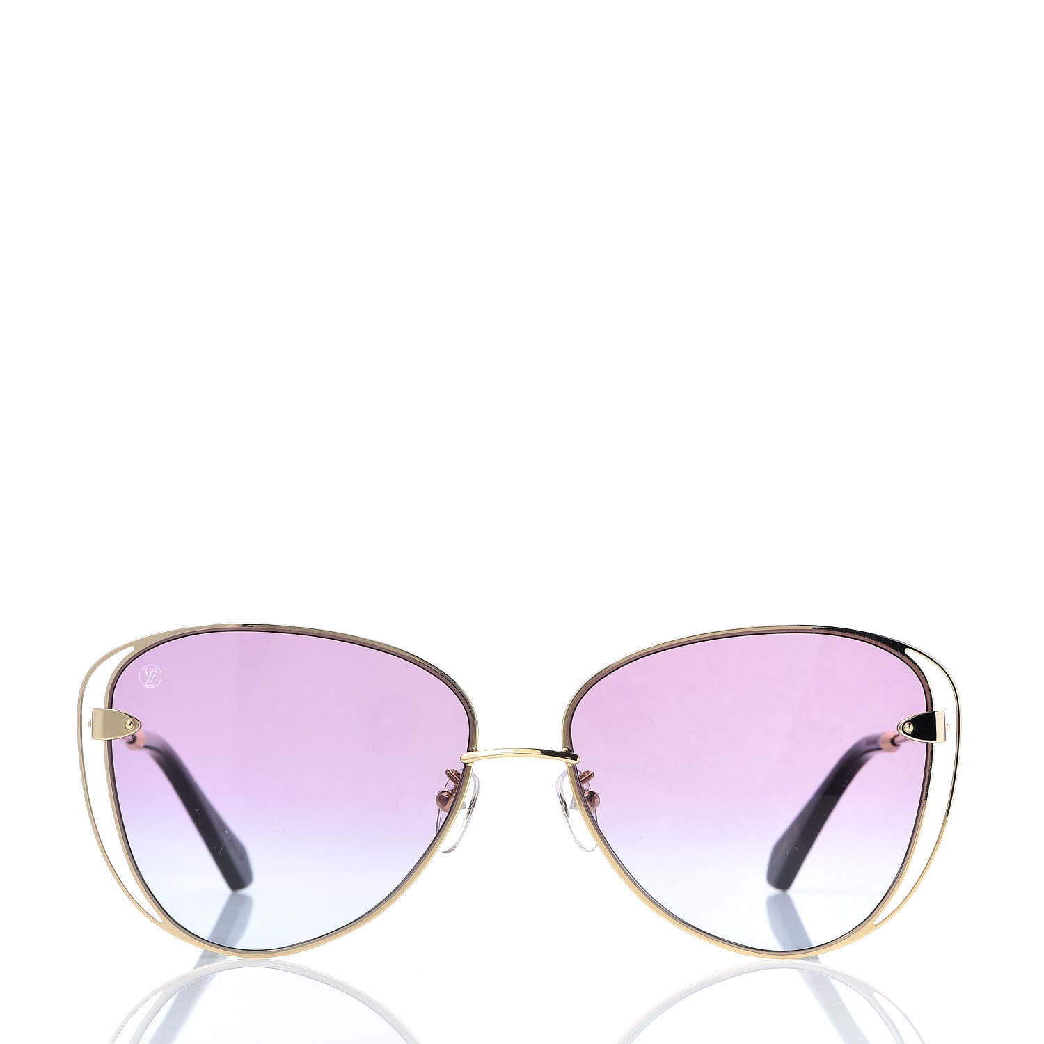 Louis Vuitton A Nous Deux Sunglasses Z1306E Purple Blue 2 of 10