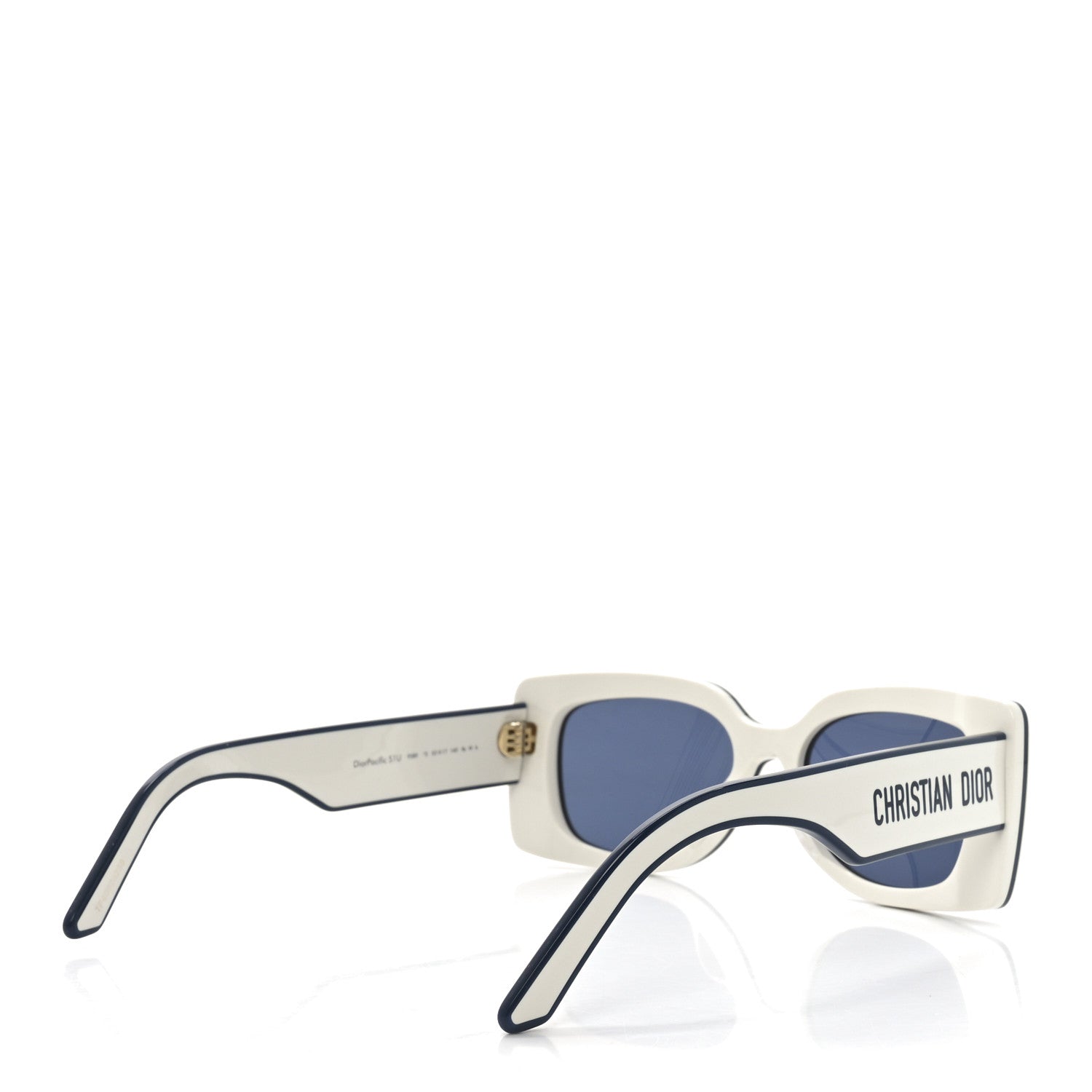 Christian Dior Diorpacific S1U Square Sunglasses White Blue 4 of 8